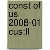 Const Of Us 2008-01 Cus:ll by Unknown