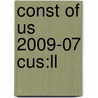 Const Of Us 2009-07 Cus:ll door Onbekend