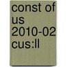 Const Of Us 2010-02 Cus:ll door Onbekend