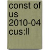 Const Of Us 2010-04 Cus:ll door Onbekend