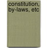 Constitution, By-Laws, Etc door Marblehead Corinthian Yach