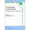 Constructing Legal Systems door Onbekend