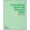 Consulting Services Manual door World Bank