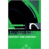 Context And Content Ocss C door Robert C. Stalnaker