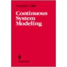 Continuous System Modeling by Jurgen Greifeneder