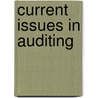 Current Issues In Auditing door Stuart Turley