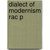 Dialect Of Modernism Rac P door Michael North