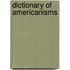 Dictionary of Americanisms