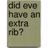 Did Eve Have An Extra Rib?