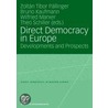 Direct Democracy in Europe by M. Marxer