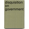 Disquisition On Government door Jr. Cheek H. Lee