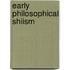 Early Philosophical Shiism