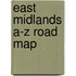 East Midlands A-Z Road Map