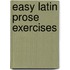Easy Latin Prose Exercises