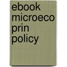 Ebook Microeco Prin Policy by Unknown