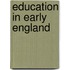 Education In Early England