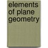 Elements Of Plane Geometry