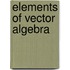 Elements Of Vector Algebra