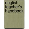 English Teacher's Handbook door Helena Ceranic