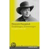 Erzählungen, Erinnerungen door Heinrich Hansjakob