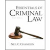 Essentials of Criminal Law door Neil E. Chamelin