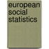 European Social Statistics