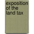 Exposition of the Land Tax