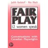 Fair Play - 12 Women Speak door Rita Much