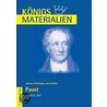 Faust 1 und 2. Materialien by Von Johann Wolfgang Goethe