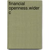 Financial Openness.wider C door Onbekend