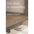 First Steps In Counselling