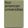 Four American Universities door William Milligan Sloane