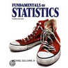 Fundamentals Of Statistics door Michael Sullivan