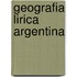 Geografia Lirica Argentina