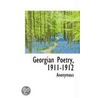 Georgian Poetry, 1911-1912 door Onbekend