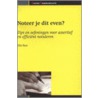 Noteer je dit even?