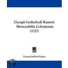 Georgii Gothofredi Kusteri by Georg Gottfried Kuster