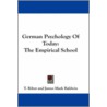 German Psychology of Today by Théodule Ribot