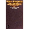 Gesammelte Schriften; Bd.1 door Walter Benjamin