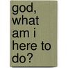 God, What Am I Here To Do? door Scott Angvire
