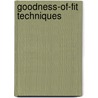 Goodness-Of-Fit Techniques by Ralph B. D'agostino