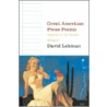 Great American Prose Poems by D. Lehman