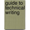 Guide to Technical Writing by Thomas Arthur Rickard