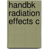 Handbk Radiation Effects C door Andrew Holmes-Siedle