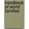 Handbook of World Families door Jan Trost