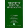 Hist Europ Versification C door M.L. Gasparov