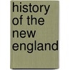 History of the New England door James Savage