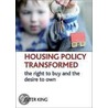 Housing Policy Transformed by Peter Kinget
