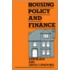 Housing Policy and Finance