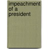 Impeachment of a President door Hans Louis Trefousse